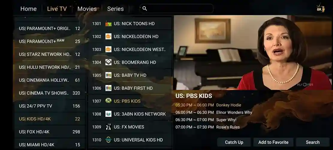 Preview 4 - Digital Lizard Premium IPTV Subscription